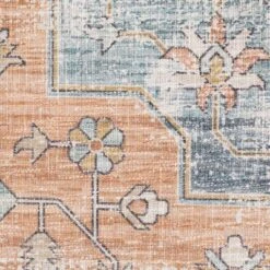 Marcel Bohemian Border Medallion Area Rug Orange/Blue - Captiv8e Designs -Safavieh Store GUEST 85f78469 d8f0 45ce 839f 7334beebaecc