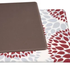 World Rug Gallery Modern Floral Circles Anti Fatigue Standing Mat -Safavieh Store GUEST 879c4f9d 9d1d 459c 9465 6f5ea8a202b0