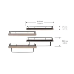 2pc Shelf Gray/Black - New View 13 2pc Shelf Gray/Black - New View -Safavieh Store GUEST 882e59e8 0a22 4cf4 9bbd 5aa3787338fd