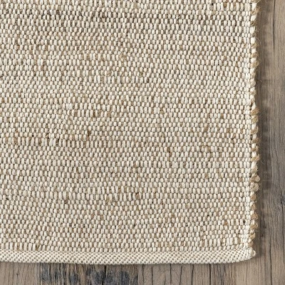 NuLOOM Handwoven Solid Elfriede Area Rug 6 NuLOOM Handwoven Solid Elfriede Area Rug - Image 4
