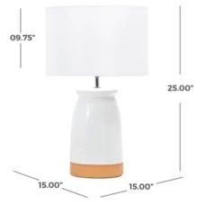 NuLOOM Colmar 25" Ceramic Table Lamp -Safavieh Store GUEST 89c53777 49a2 4d56 98cb d126dc89cb10