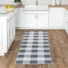 NuLOOM Lucy Machine Washable Farmhouse Buffalo Plaid Area Rug
