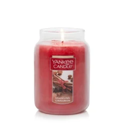 Classic 22oz 'SPARKLING CINAMMON CHRISTMAS COOKIE' Original Large Jar - Yankee Candle -Safavieh Store GUEST 8d411dfb 5f7e 47e9 9019 0f54916be6a5