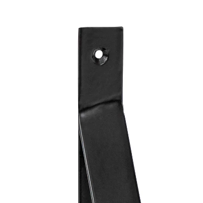 2pc Sudbury Wood And Metal Wall Shelf Set - Kate & Laurel All Things Decor 6 2pc Sudbury Wood And Metal Wall Shelf Set - Kate & Laurel All Things Decor - Image 4