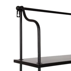 21" X 32" Walters Wood/Metal 3 Tier Shelving Black - Kate & Laurel All Things Decor -Safavieh Store GUEST 91d1ce61 8655 4f01 b8f0 a973b5477529