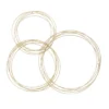 Metal Plate Overlapping Ring Wall Decor - CosmoLiving By Cosmopolitan