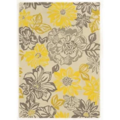 Trio Collection Rug Garden Party Gray - Linon -Safavieh Store GUEST 92e91dff cc12 47b6 a94e 44089156f41e