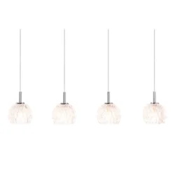 Lanson Pendant Chrome/Clear - Safavieh -Safavieh Store GUEST 93103299 83bc 4763 9796 6a8a520afeda