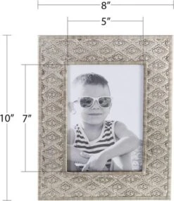 Creative Scents Silver Dublin 5 X 7 Picture Frame -Safavieh Store GUEST 958fcb41 331e 4dfe b17c b27b6de0164c