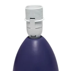 9.45" 2pk Petite Ceramic Oblong Bedside Table Desk Lamps With Matching Tapered Drum Shade Blue - Creekwood Home 12 9.45" 2pk Petite Ceramic Oblong Bedside Table Desk Lamps With Matching Tapered Drum Shade Blue - Creekwood Home -Safavieh Store GUEST 975f5d86 3e79 4507 8ae5 61da0aea5ad5