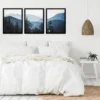 (Set Of 3) Triptych Wall Art Morning Mountain Views By Tanya Shumkina - Set Of 3 Framed Prints - Americanflat -Safavieh Store GUEST 99ad7b81 a981 4347 96ac f9eabd3f0fc4