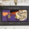 Evergreen Welcome My Pretties Sassafras Indoor Outdoor Switch Doormat 1'10"x10" Purple -Safavieh Store GUEST 9c220c74 13af 4454 b395 da20d902e964