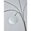 86" Luna Arc Lamp (Includes Light Bulb) Silver - Adesso -Safavieh Store GUEST 9c698256 3967 4c08 9d22 56ef8760e7e1