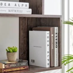 35.4" X 32" Manasa Floating Geometric Kilter 2 Tier Wall Shelf - Danya B. -Safavieh Store GUEST 9e8bc60a 1739 4d30 a6a0 6ca363b6d39e