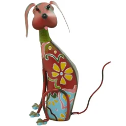Metal Eclectic Dog Garden Sculpture - Olivia & May -Safavieh Store GUEST 9e8f2739 ea87 49f9 a371 00a264578a22