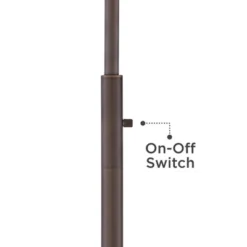 Franklin Iron Works Averill Rustic Farmhouse Industrial Downbridge Floor Lamp 61" Tall Oiled Bronze LED Seedy Glass Shade For Living Room Reading Home -Safavieh Store GUEST 9ead6599 410c 422d a89e 0879ca4a7c71