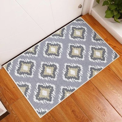 Sussexhome Tetra Collection Cotton Heavy Duty Low Pile Area Rug , 2' X 3' 3 Sussexhome Tetra Collection Cotton Heavy Duty Low Pile Area Rug , 2' X 3'