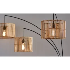 82" Cabana Collection 3-Arm Arc Lamp Black - Adesso -Safavieh Store GUEST a0dde4ef 054a 4c45 8f17 40d7bec8c3f6