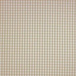 Plaid Outdoor Throw Pillow Beige/White