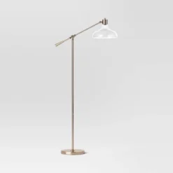 Crosby Bell Floor Lamp Brass With Glass Shade - Threshold™ -Safavieh Store GUEST a56aefbc c219 4e3d a609 84cc3103cc5e