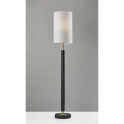 Hollywood Floor Lamp Black/Brass - Adesso -Safavieh Store GUEST a801af23 b60e 4d0e 9d03 1817f5be4b63