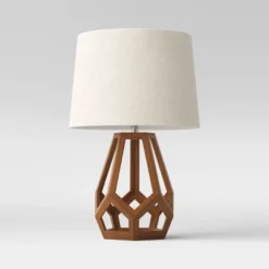 Large Wood Geo Assembled Table Lamp - Threshold™ 11 Large Wood Geo Assembled Table Lamp - Threshold™ -Safavieh Store GUEST a81d2d5f 9840 4146 aad2 1305e5961548