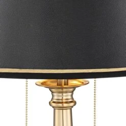 Barnes And Ivy Georgetown Traditional Desk Lamp 28 1/2" Tall Warm Brass With USB Charging Port Black Shade For Bedroom Living Room Bedside Office Kids 11 Barnes And Ivy Georgetown Traditional Desk Lamp 28 1/2" Tall Warm Brass With USB Charging Port Black Shade For Bedroom Living Room Bedside Office Kids -Safavieh Store GUEST aafda46a 7a15 40fb b696 60c4138cab57