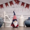 Northlight 9.5" Stars And Stripes Patriotic USA Gnome Figurine -Safavieh Store GUEST ab57be92 a552 4967 ae18 68055d9fab73
