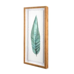 (Set Of 3) 28"x12" Framed Leaves Decorative Wall Art White - Threshold™ -Safavieh Store GUEST acdaaf97 e396 42ba 9510 65abb8f5a8a9