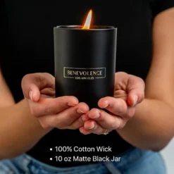 Benevolence LA Black Wax Scented Candle 10 Benevolence LA Black Wax Scented Candle -Safavieh Store GUEST acef9185 b52c 4295 bf3c 07f6ecf4fce0