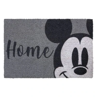 Mickey Mouse 2pk Coir Door Mats Gray 2 Mickey Mouse 2pk Coir Door Mats Gray