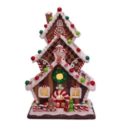 Kurt Adler 13" Gingerbread Cookie 3-Layered LED House