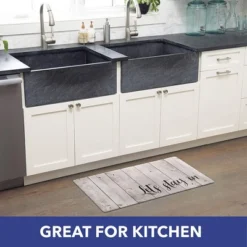 J&V TEXTILES Anti Fatigue Kitchen Mat Cushioned Anti Fatigue, Non Slip Waterproof Mat Standing Desk, 20x36x1/2 Inches (Let's Stay In) 7 J&V TEXTILES Anti Fatigue Kitchen Mat Cushioned Anti Fatigue, Non Slip Waterproof Mat Standing Desk, 20x36x1/2 Inches (Let's Stay In) -Safavieh Store GUEST af5fe9a1 b388 451b 8a6e ef1335749140