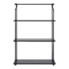 21" X 32" Walters Wood/Metal 3 Tier Shelving Black - Kate & Laurel All Things Decor -Safavieh Store GUEST af803edf 6aa7 4795 8e50 cf954cedb4b0