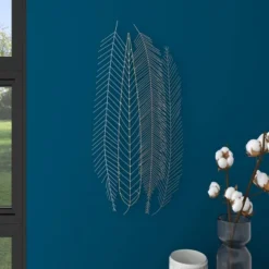 Metal Bird Feather Wall Decor - CosmoLiving By Cosmopolitan -Safavieh Store GUEST af808393 3369 49af b1f4 2c8db4c2cd13
