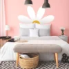 RoomMates XXL Daisy Headboard Giant Wall Decals Yellow/White -Safavieh Store GUEST af91e7ed be21 497b b5c6 5162b39a9ac4