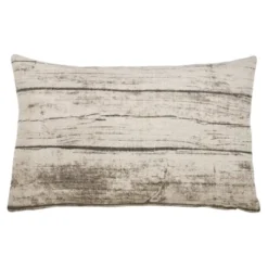 Saro Lifestyle Printed Wood Down Filled Throw Pillow