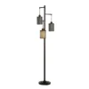 Lattice Design Rubbed Bronze Finish Tree Floor Lamp - StyleCraft