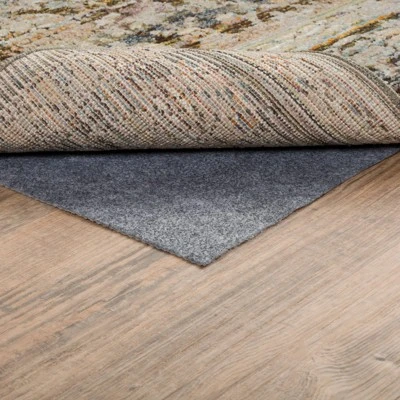 Gray Solid Rug Grip Pad - Oriental Weavers 4 Gray Solid Rug Grip Pad - Oriental Weavers - Image 2