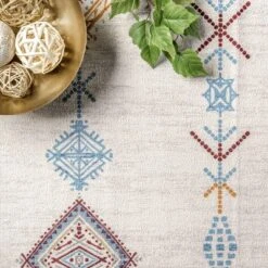 NuLOOM Kiya Machine Washable Moroccan Global Geometric Area Rug -Safavieh Store GUEST b6082660 c09e 4d52 9bf9 58808902425e