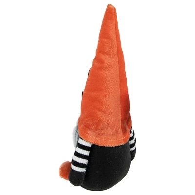 Northlight 9.75" Black And Orange Halloween Gnome With Jack-O-Lantern Hat 6 Northlight 9.75" Black And Orange Halloween Gnome With Jack-O-Lantern Hat - Image 4