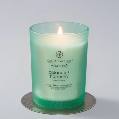 Glass Jar Candle Water Lily Pear - Chesapeake Bay Candle 4 Glass Jar Candle Water Lily Pear - Chesapeake Bay Candle - Image 2