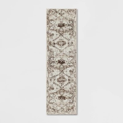 Stanfield Companion Distressed Scroll Area Rug Cream - Threshold™ 7 Stanfield Companion Distressed Scroll Area Rug Cream - Threshold™ - Image 5