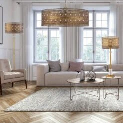 23.5" 3-Light Bryar Chandelier Brass/Crystal - River Of Goods -Safavieh Store GUEST bcf9420d dfdd 414a a94e 4eeb5e24a75e