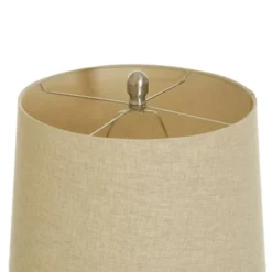 Turquoise Ceramic Table Lamp With Beige Hardback Linen Shade - StyleCraft -Safavieh Store GUEST be8a2cde 2213 4ba7 90fb 171f1fd31c33