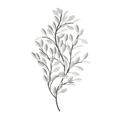 Metal Leaf Metallic Wall Decor With Stem - Olivia & May 22 Metal Leaf Metallic Wall Decor With Stem - Olivia & May - Image 20