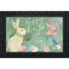 Easter Bunny And Tulips Primitive Doormat Floral 30" X 18" Briarwood Lane -Safavieh Store GUEST bf2ca07d 07be 42aa 9a54 03cd4141fdf9