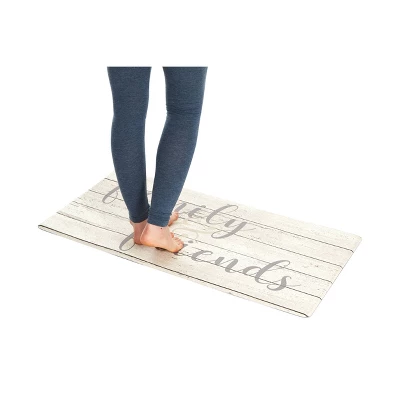 39" X 20" PVC Friends And Family Anti-Fatigue Kitchen Floor Mat - J&V Textiles 3 39" X 20" PVC Friends And Family Anti-Fatigue Kitchen Floor Mat - J&V Textiles