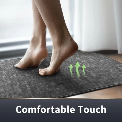 J&V TEXTILES Chess Embossed Anti-Fatigue Kitchen Floor Mat 5 J&V TEXTILES Chess Embossed Anti-Fatigue Kitchen Floor Mat - Image 3