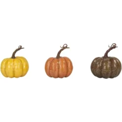 Northlight Set Of 3 Orange, Yellow And Brown Crackle Finish Fall Harvest Pumpkins 4" 9 Northlight Set Of 3 Orange, Yellow And Brown Crackle Finish Fall Harvest Pumpkins 4" -Safavieh Store GUEST c2c36289 8ca2 4637 8bef 8b542e635305